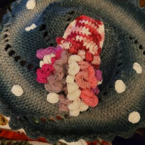 Rainbow Tentacles Jellyfish Lovey & Stuffie
