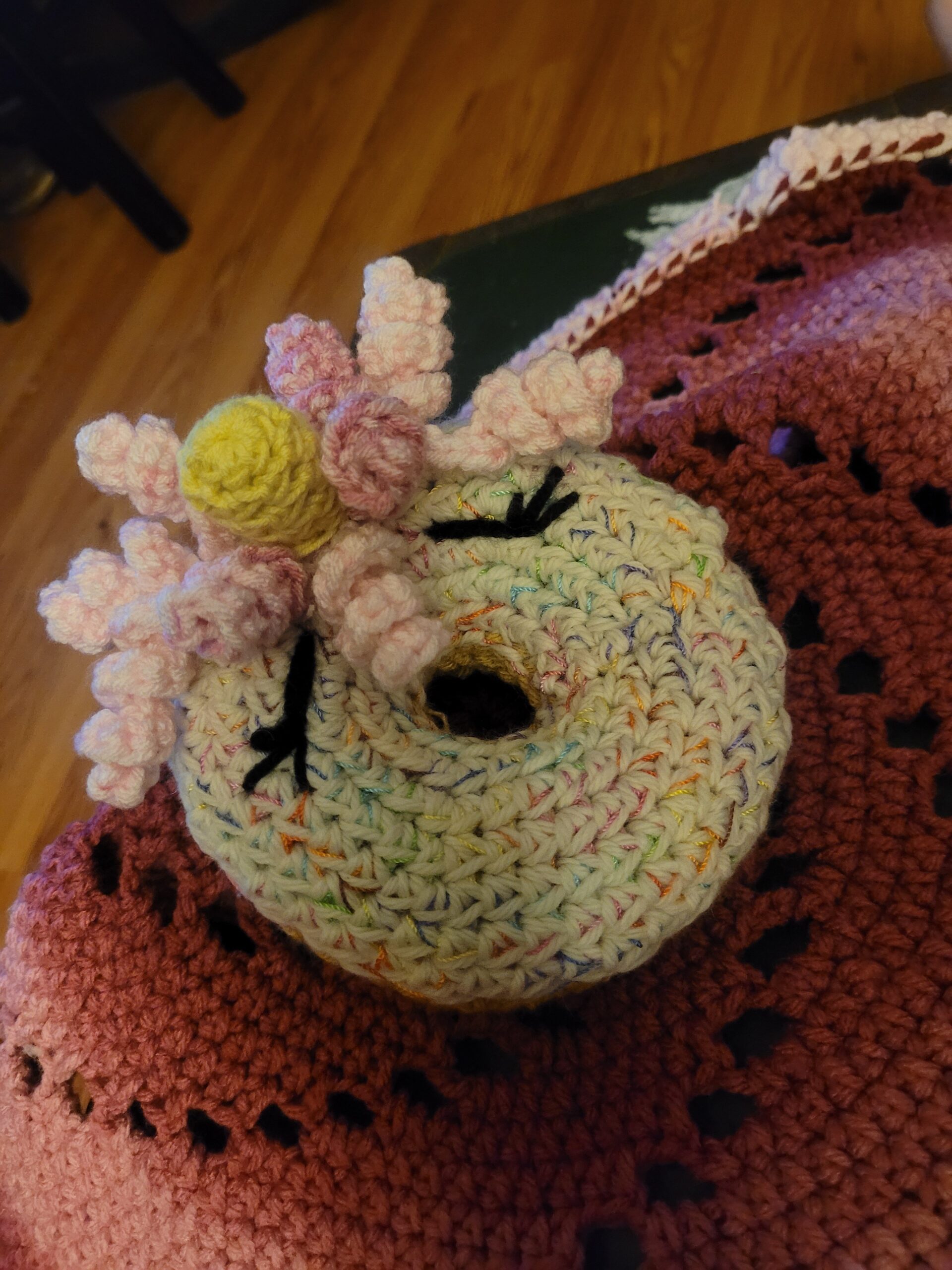 Sprinkle Dreams Unicorn Doughnut Lovey - Image 2