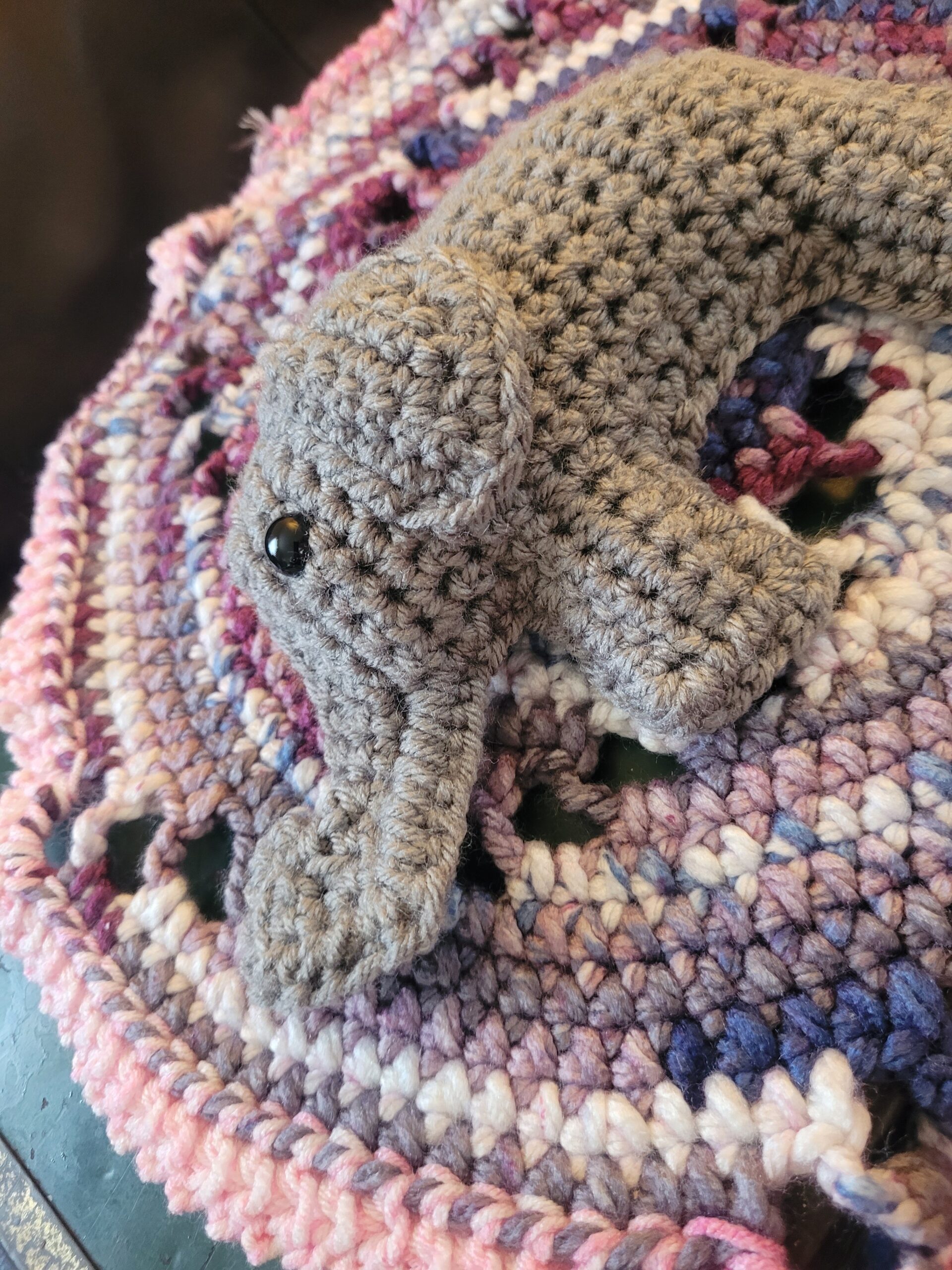Sweet Dreams Elephant Lovey - Image 3