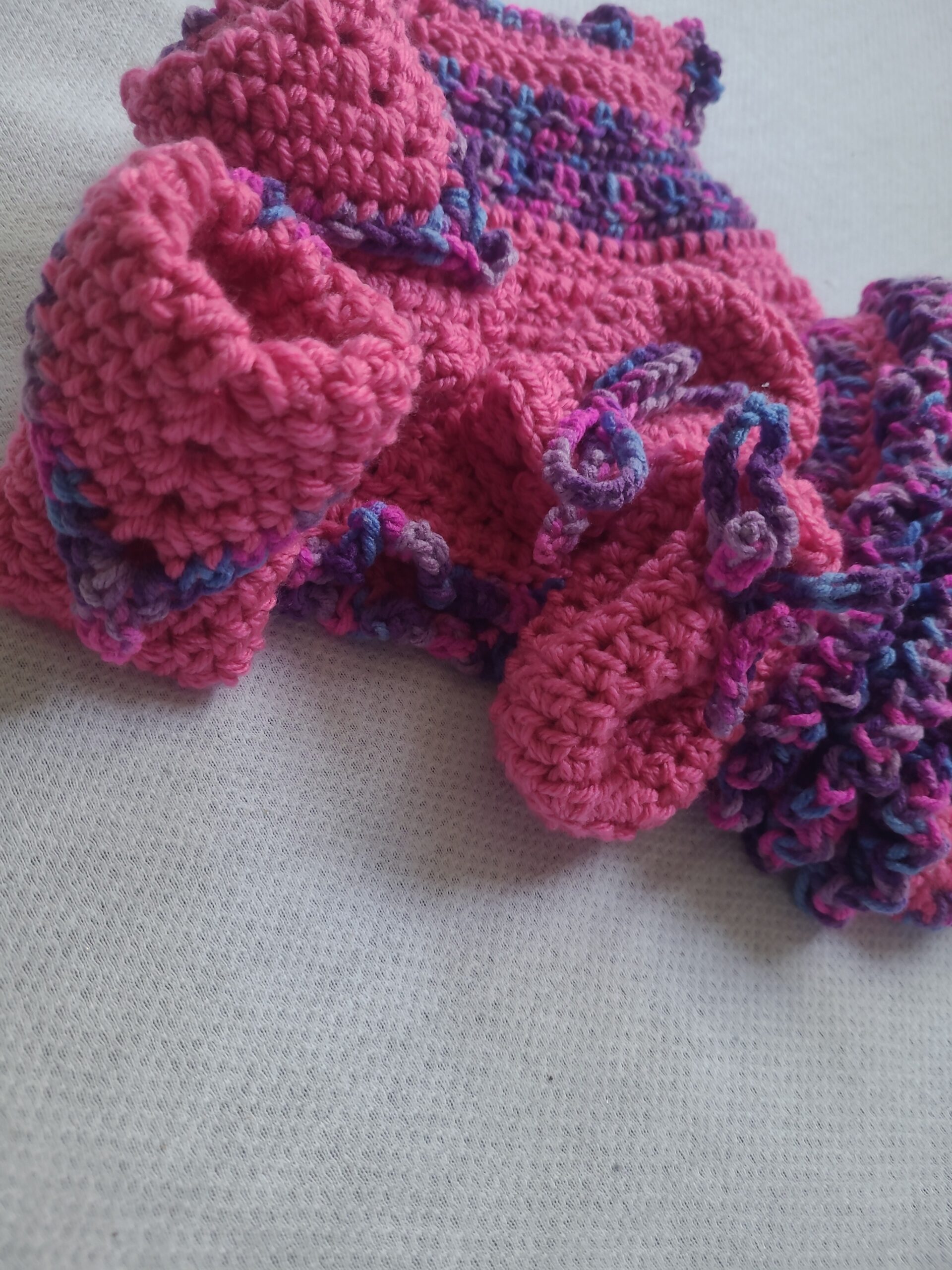 Rainbow Ripple Crochet Outfit - Image 3