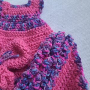 Rainbow Ripple Crochet Outfit