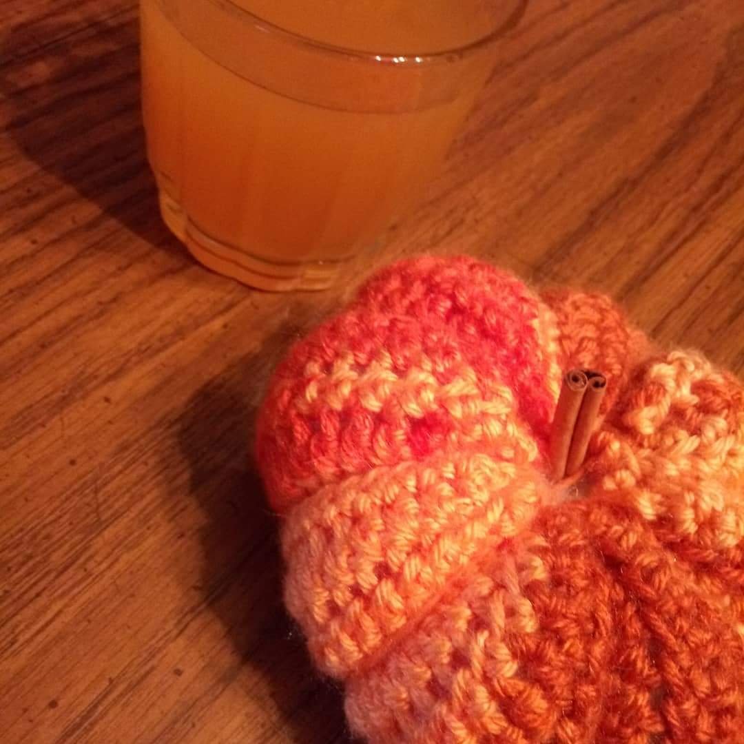 Cozy Harvest Crochet Pumpkins - Image 2