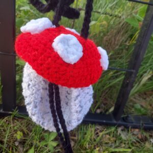 Enchanted Red Toadstool Purse