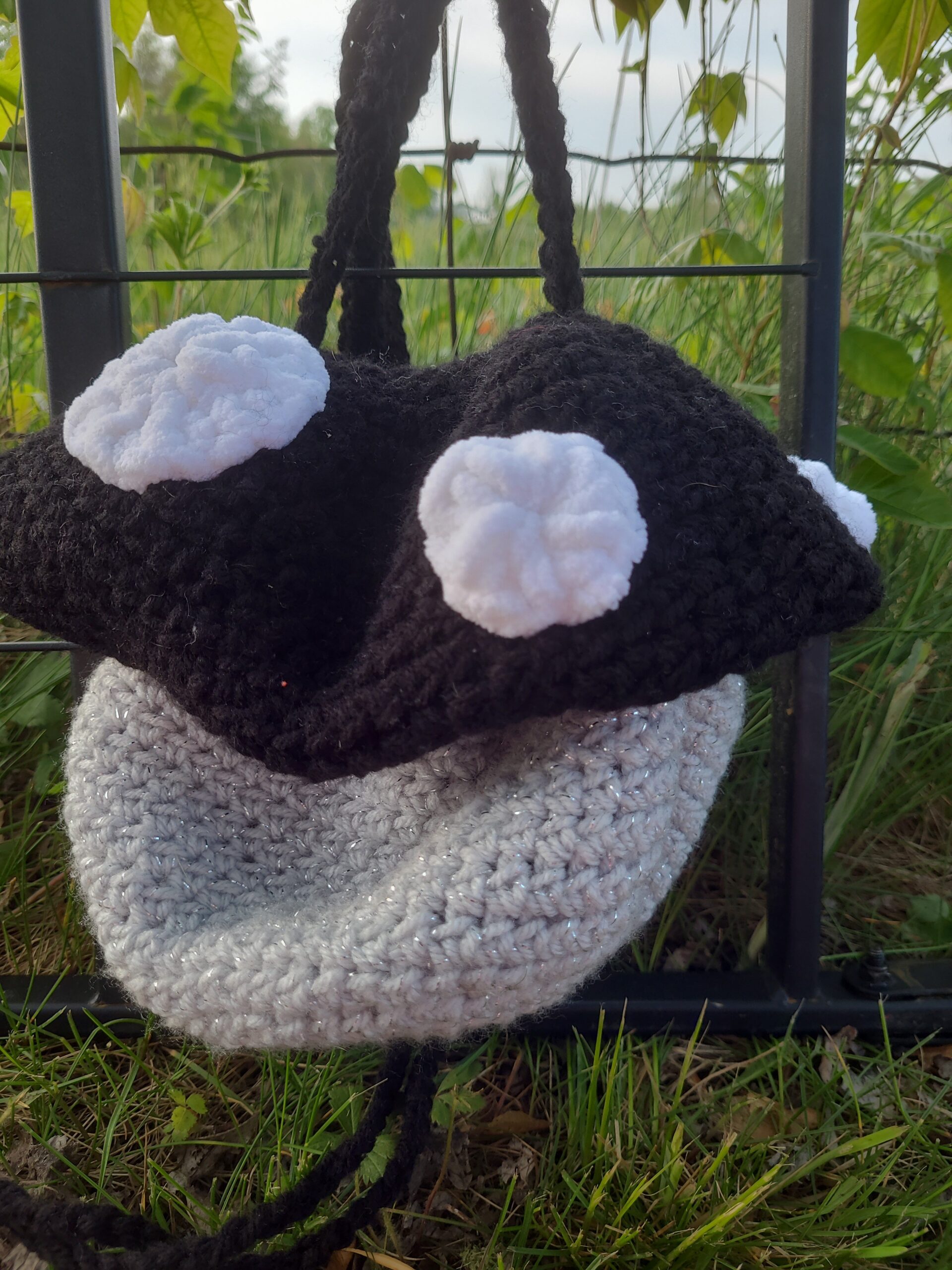 Midnight Bloom Toadstool Purse - Image 2