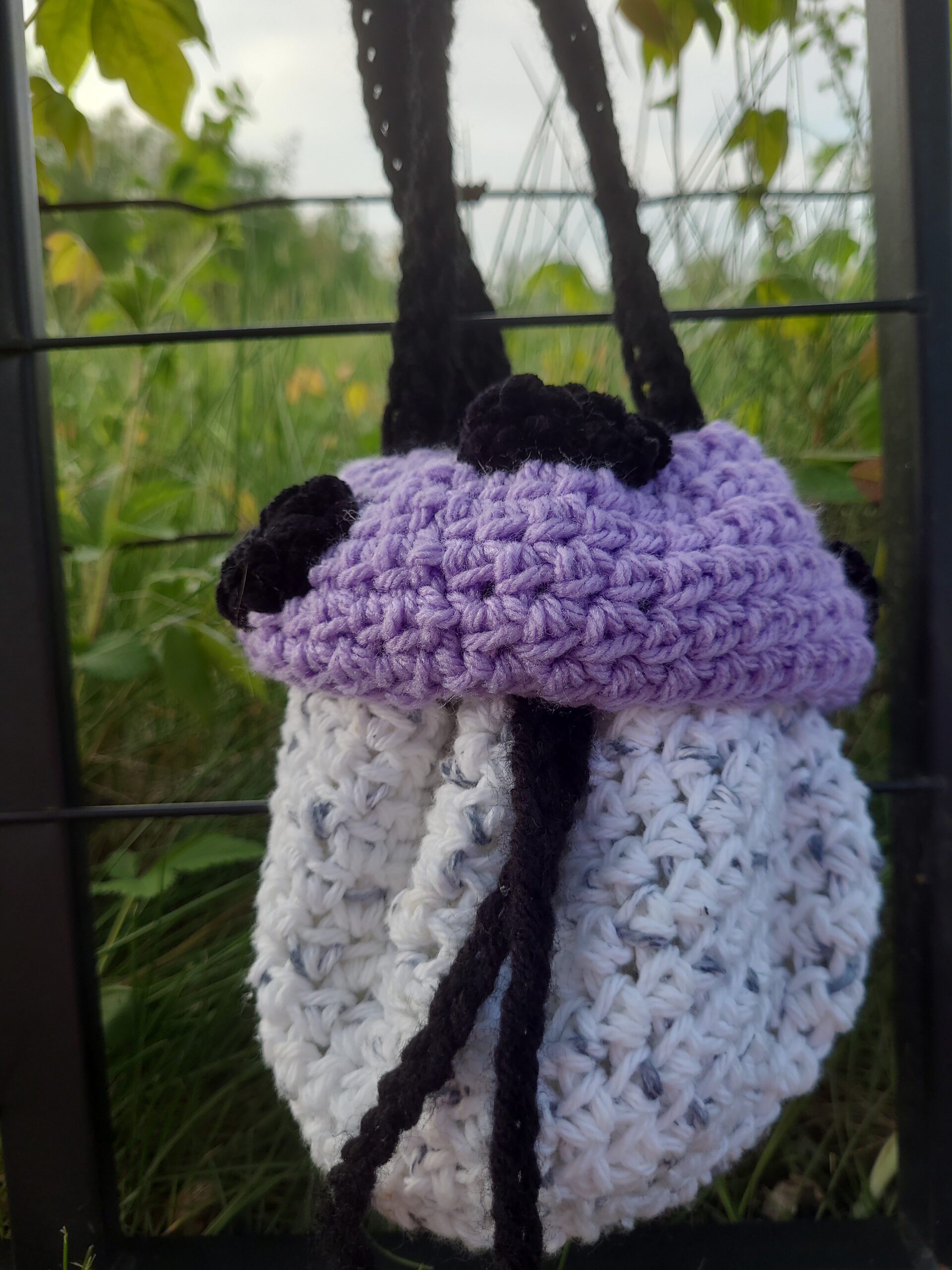 Lavender Cap Mushroom Bag - Image 3