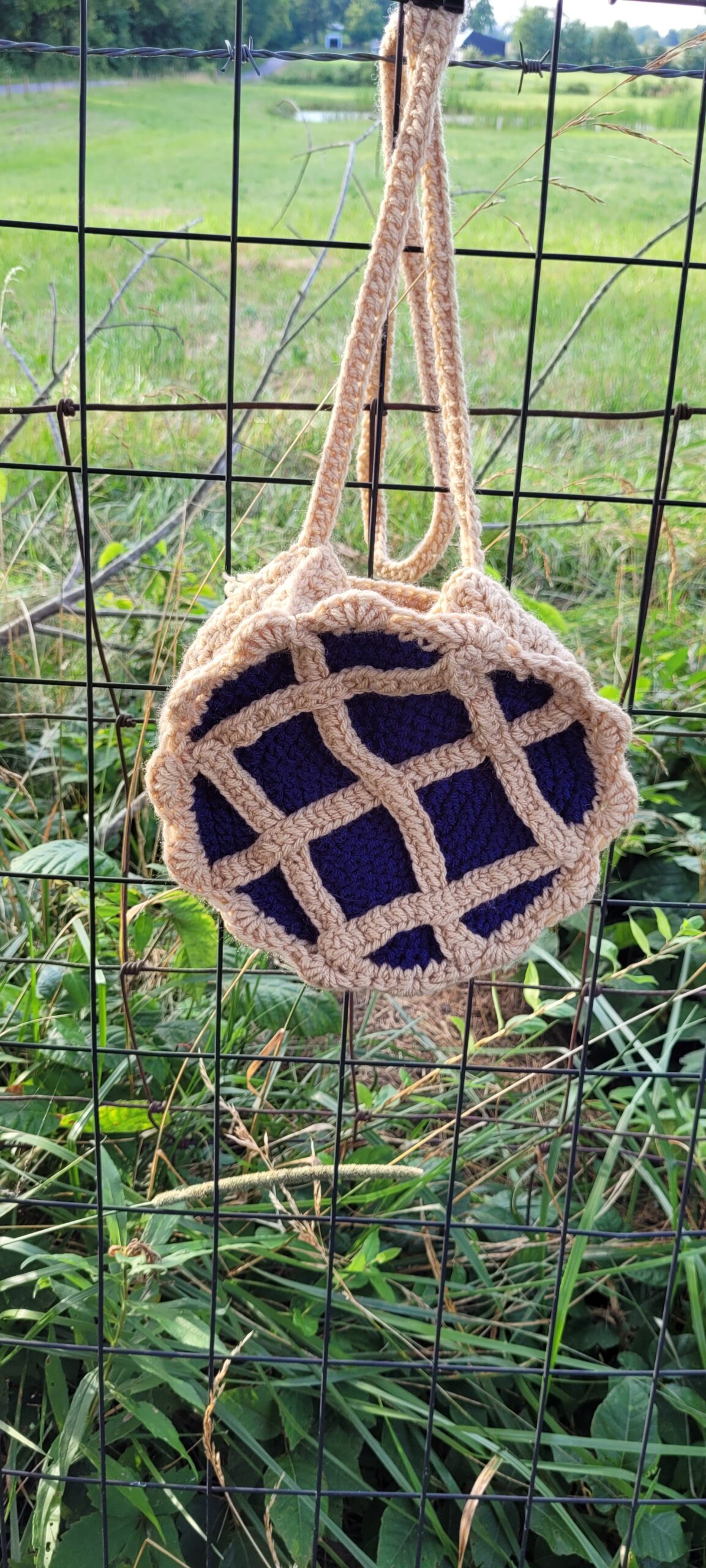 Blueberry Pie Slice Purse - Image 2