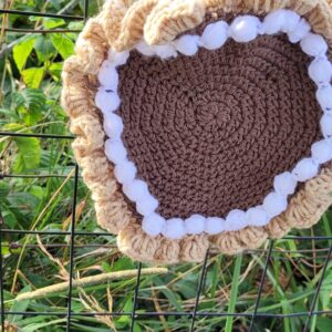 Chocolate Pie Slice Purse
