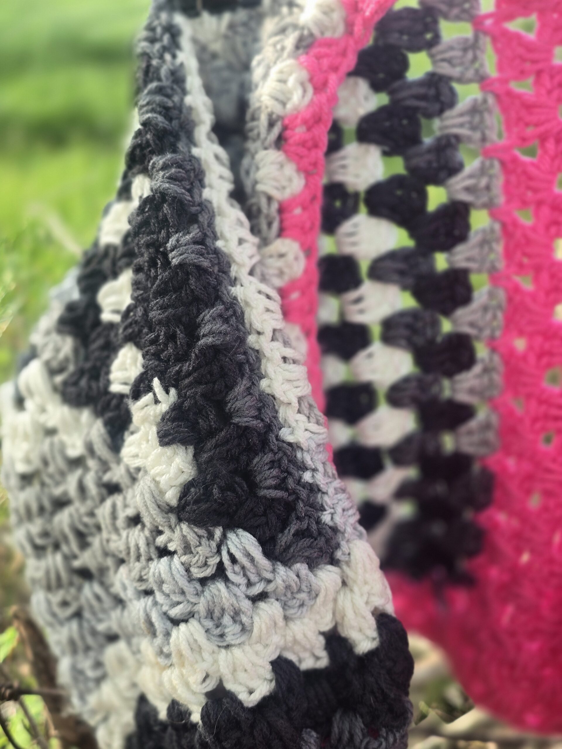 Sweet Squares Toddler Cardigan - Image 3