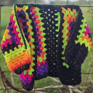 Neon Nights Toddler Cardigan