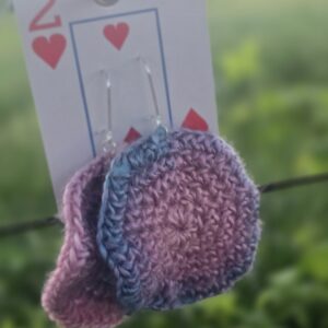 Soft Ombre Crochet Earrings