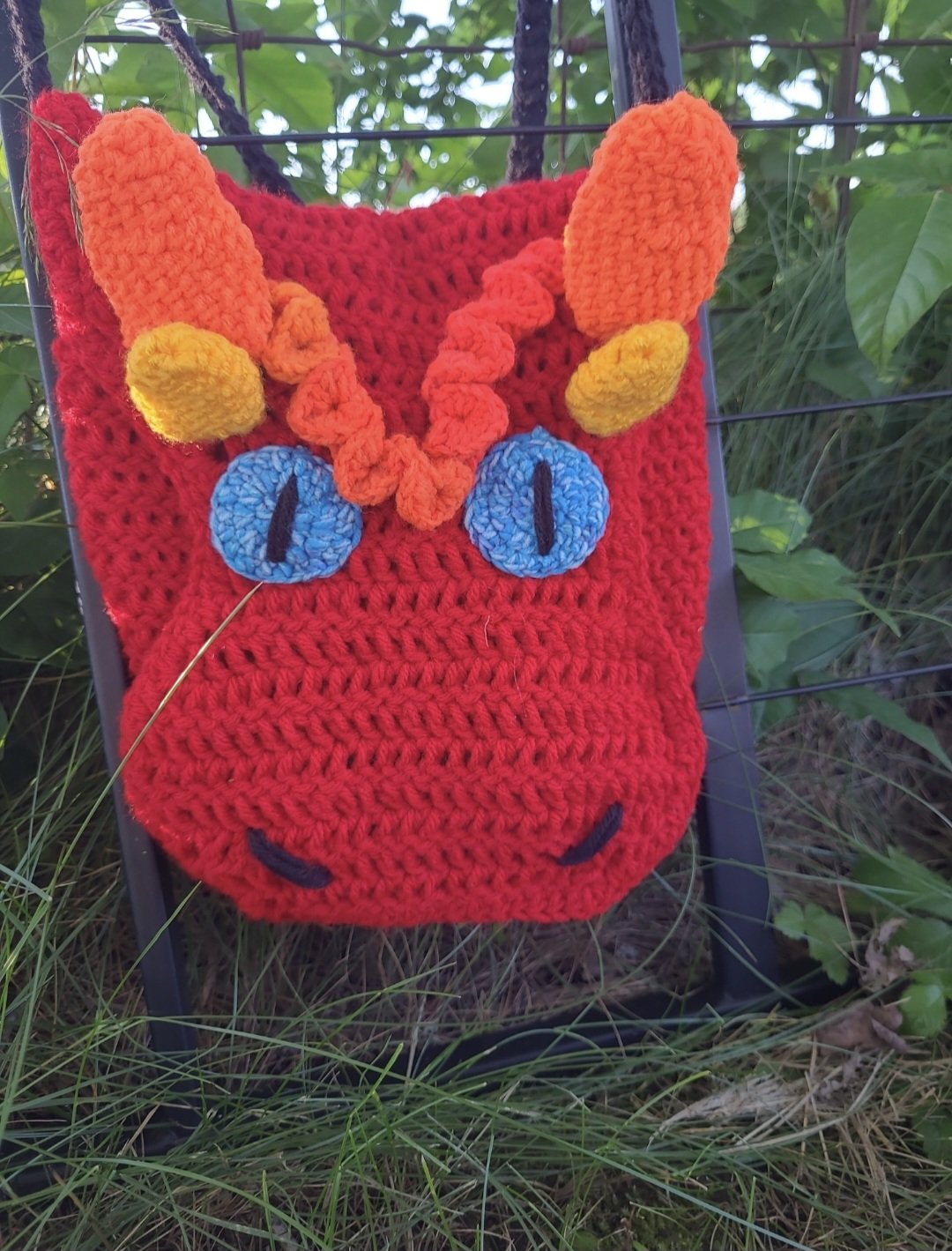 Flame Spirit Dragon Mini Bag - Image 2