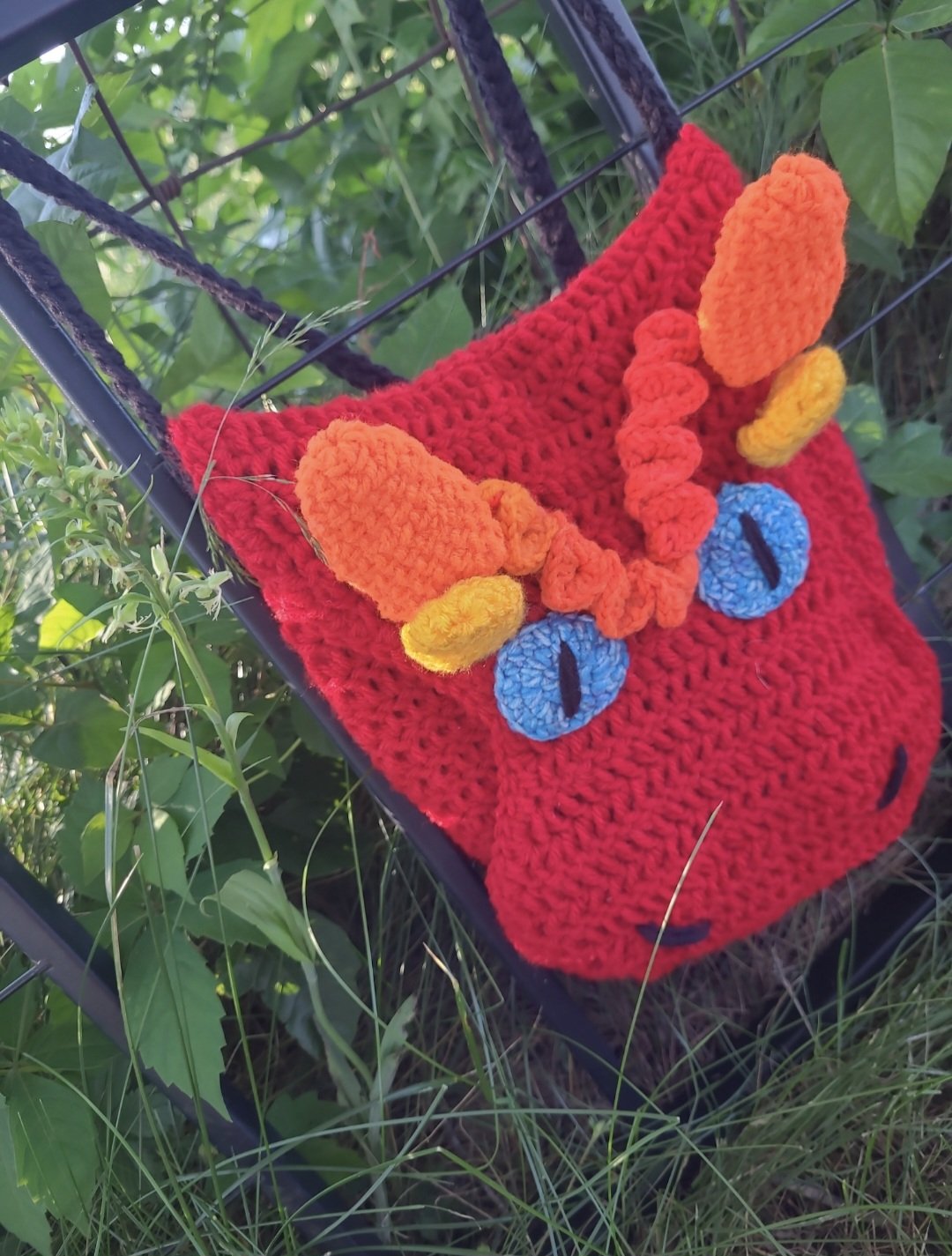 Flame Spirit Dragon Mini Bag - Image 4