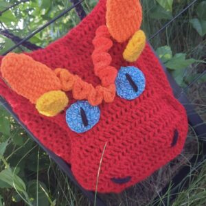 Flame Spirit Dragon Mini Bag