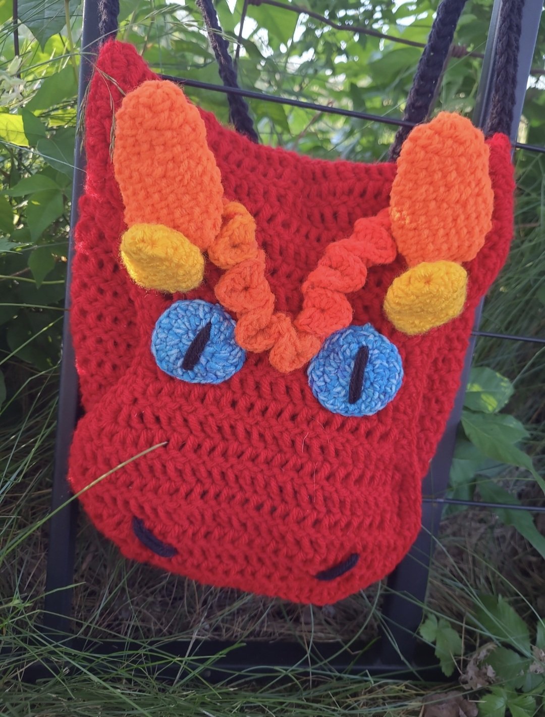 Flame Spirit Dragon Mini Bag - Image 3