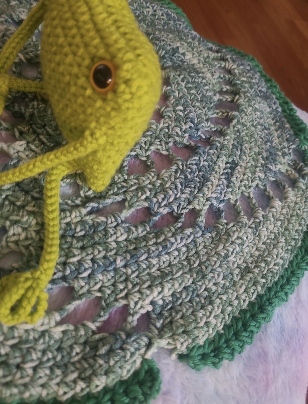 Tiny Treasure Frog Lovey - Image 2