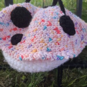 Rainbow Dot Toadstool Purse