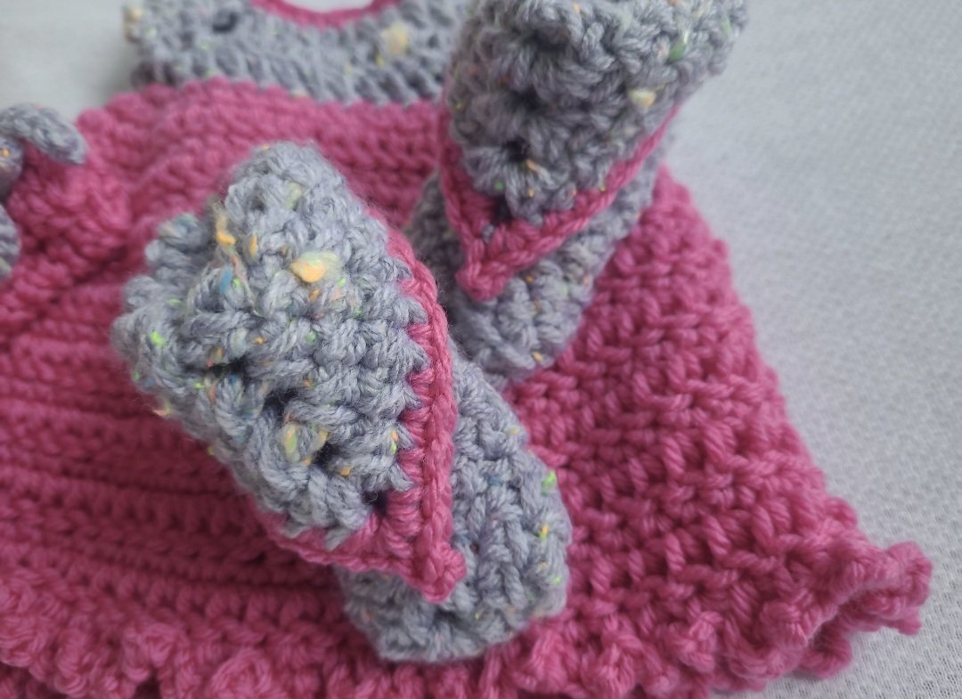 Rosy Dots Baby Set - Image 3