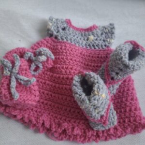 Rosy Dots Baby Set