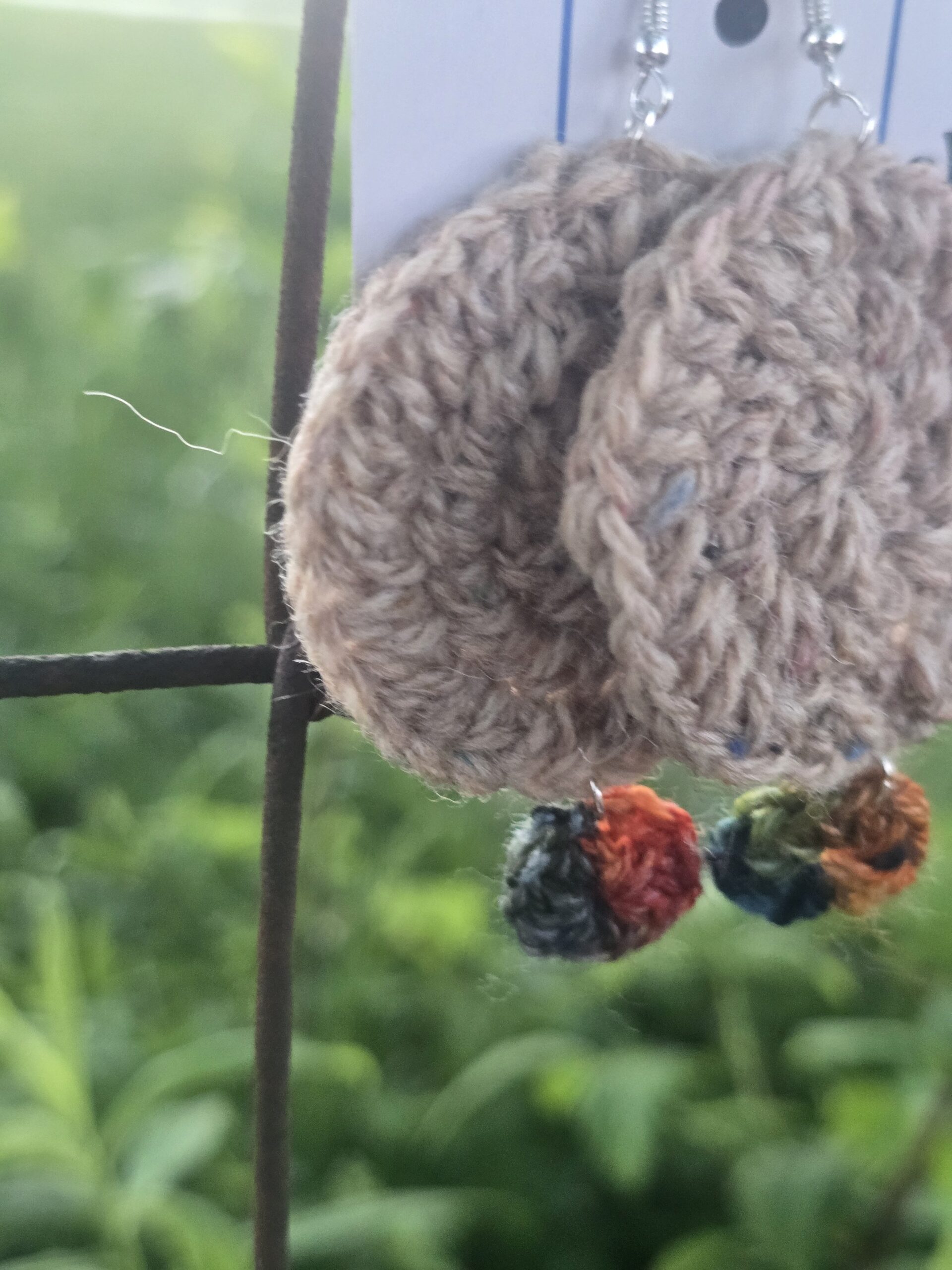 Earthy Delight Crochet Earrings