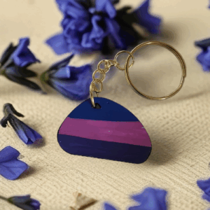 Bi Keychain