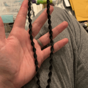 Whimsical Mushroom Cord Necklace