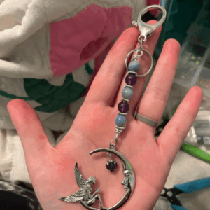 Moonlit Fairy & Celestial Dreams Keychain