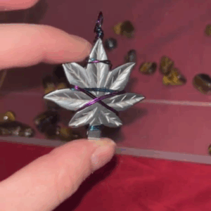 Iridescent Leaf Spirit Choker