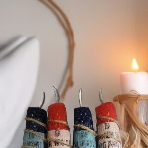 Small Hand-Rolled Witchy Candles